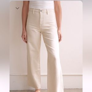 Carly Jean Low Angeles Jayme Jeans in Cream